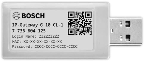 BOSCH IP-Gateway | G10-3 | für Split-Klimageräte CL3000i/CL5000iU