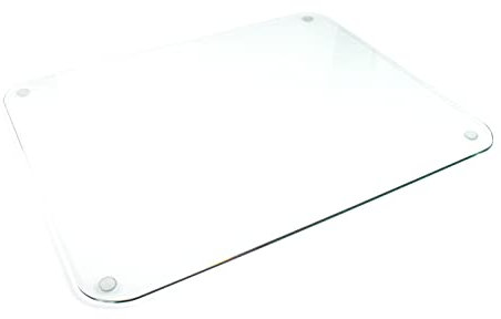 Floortex® Desktex® Glaciermat® Sous-main en verre 51 x 91 cm