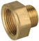 Prolunga ridotta MF in ottone giallo IBP 11/2 x 2