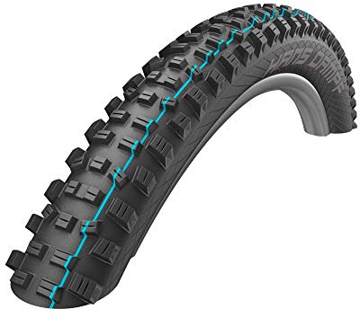 Schwalbe Unisex's HANS DAMPF Evo, Super Gravity, TLE Tyres, Black, 60-622, 11601109
