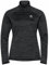 Odlo Essential Thermal_313261, Giacca in pile Donna, Black Melange, XL