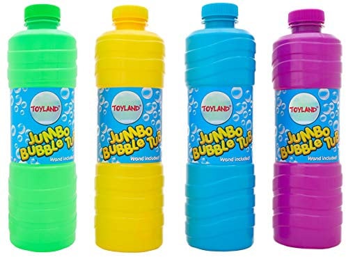 Toyland® Giant Bubble Making Kit/Lösung - Erstellen Sie riesige Blasen - Spielzeug im Freien - Gartenspiele (1 Liter Lösung)