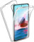 Funda 360º para móvil Xiaomi Redmi Note 10/Redmi Note 10s Silicona Transparente - Carcasa Resistente Full Body Delantera y Trasera Doble Cara Completa Entera (Xiaomi Redmi Note 10 4g/Redmi Note 10s)