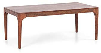 byLIVING Couchtisch Bosse/Akazie braun lackiert/natürlicher Charakter/B 115, H 45, T 60 cm