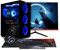 NitroPC - Pack Nitro | PC Gaming Complet (Intel Core i9 14900K 24/32 6.0GHz, RTX 5070 Ti 16Go 3X, RAM 32Go RGB, M.2 2To, W11 | WiFi, Moniteur incurvé 27, Clavier, Souris, Casque) PC de Bureau