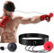 FIBOUND Boxen Reflexball, 2 Verschiedene Boxbälle mit Kopfband, perfekt für Reaktion, Agilität, Schlaggeschwindigkeit, Kampffähigkeit und Hand-Augen-Koordinationstraining, Boxbälle mit Stirnband
