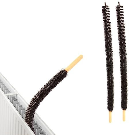 B.1ST. Long Reach Dryer Vent Cleaner, Radiator Cleaner Brush, Flexible Radiator Brush, Tumble Dryer Cleaner, Drain Cleaner, Gap Cleaning Brush, Radiator Duster