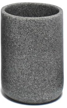 Douceur d'Intérieur, Gobelet (Diamètre 8.5 x 10 cm) Granite, Polyrésine Unie