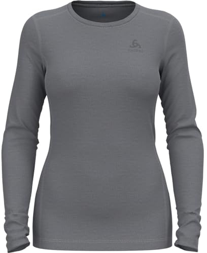 Odlo Thermounterwäsche Damen Merino 260 I Merino Unterwäsche Damen I Langarm Thermoshirt