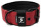 VITOMALIA® 4cm Breites Hundehalsband mit abstehender Neopren-Innenfütterung für Hunde, Schwarze Edelstahl-Dornschnalle, Hundehalsband mittelgroße Hunde (4cm/M = 40cm-50cm, Bordeaux)