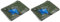 kippen 6068B1 - Telone Occhiellato Bicolore con Grammatura da 90 g/m². Taglia 3x4 (12 m²) Verde/Blu (Confezione da 2)