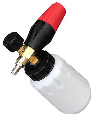 Sosoport Kupferkern Schaumkanone Autowaschanlage Hochdruck Gießkanne Weiß Einstellbare Blasensprühung Langlebiges Kupfergewinde Vielseitig Für Fahrzeug Und Flächenreinigung