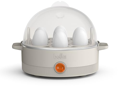bella 7-Egg Cooker & Steamer, Oatmilk