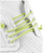 Endoto Schnürsenkel für ON Cloud 5 & 6 Running Schuhe, Ohne Binden Schuhbänder Ersatz Elastische Dehnbare Gummi Rund Laces Shoelaces für On Laufschuhe (Gelb,34 Zoll)