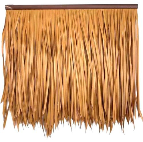 Muteitt Chaume De Toit en Paille De Style Mexicain, Rouleaux De Chaume De Palmier Artificiel, Bar Tiki, Cabane, Stores De Canard, Herbe Palapa, Toiture De Chaume pour Décoration De Jardin