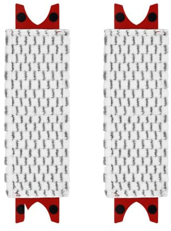 2Pcs Mop Refill for Vileda 1-2 Spray 1-2 Spray Mops Head Replacement Microfiber Replacement Mop Cleaning Pad Washable & Reusable