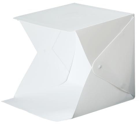 Artibetter 1satz Faltbare Lichtbox Für Produktfotografie Tragbares Fotostudio Mit Farbigen Hintergründen -Beleuchtung Einfach Aufzubauen Für Schmuck Kosmetik Spielzeug Und Mehr