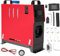 12V 8KW All in One Air Diesel Heater Parking Heater Diesel Night Heater with Silencer LCD Switch 10L Tank For Truck, Boat, Car Trailer, Campervans, Caravans (Red)