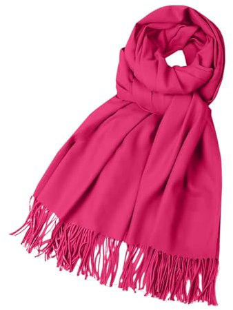 sale damen Schal Damen Winter Kuschelig Groß Tücher Lang Kaschmirschal Uni Farbe Winterschal Outdoor Warm Tuch Halstuch Kaschmir Damenschal blitzangebote des tages heute befristet