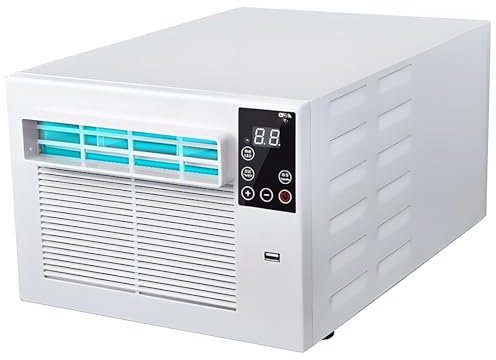 Condizionatore d'Aria Portatile, Radiatore dell'Aria, Raffreddamento, Ventilazione e Deumidificazione, 16-32 ℃, 12H Timer