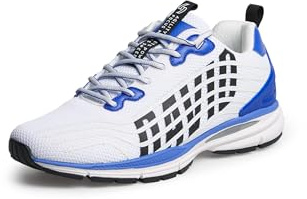 Camp David Herren Leichter Sneaker im Knit-Design mit Rubber Artwork