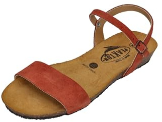 PLAKTON Damen Sandalen FRAN AMBO 405725 terracota, Größe:39 EU
