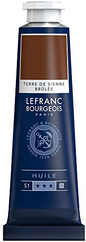 Lefranc Bourgeois Huile Fine 40ml Terre De Sienne Brûlée