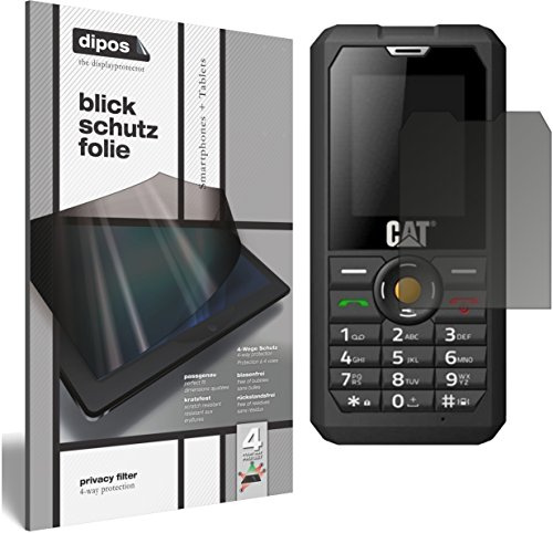 dipos Privacy Screen Protector for Caterpillar CAT B30 | Matte Anti-Spy Filter with 4-Way Protection, Perfect Fit, Anti-Scratch, Bubble-Free, Protection Film, Easy Installation