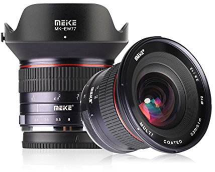 Meike Optics MK 12mm f2.8 Ultra-Weitwinkel Objektiv für Sony E-Mount