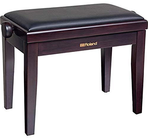 Roland Piano Keyboard Bench with Velour Seat, Rosewood (RPB-220RW)