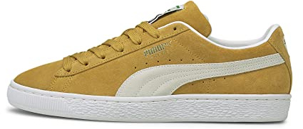 PUMA Basket Classic XXI Sneaker für Herren, Honig-Senfweiß, 42.5 EU