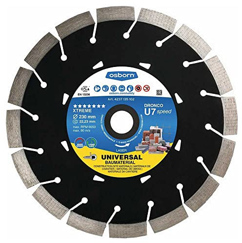 DRONCO U7SPEED-230 Diamantscheibe Evolution U7 Speed - Universal Werk (vor ERM) Ø 230 mm