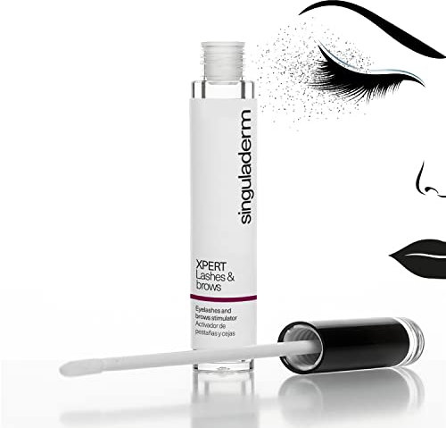 Singuladerm - Wimpern und Augenbrauen Wachstumsserum - 4 ml - Lifting, Stärkende und Schützende Wirkung - Ideale 2-in-1-Behandlung für Wimpern und Augenbrauen - XPERT Lashes & Brows
