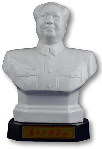 Mao Zedong-Statue aus hochwertigem weißem Porzellan, die Mao-Raumdekoration von Mao Zedong