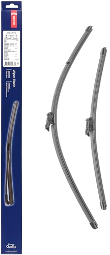 DENSO Flachwischer-Set DF-215 (650/475 mm, Rechtslenker): Zwei leise, langlebige Wischer mit aerodynamischem Design. OEM-Qualität, breite Kompatibilität, 2 Jahre Garantie