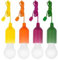 Venteo 4 lampes COULEURS PULL AND LIGHT HANDYLUX Lampe LED pendante - Piles - Interrupteur à câble