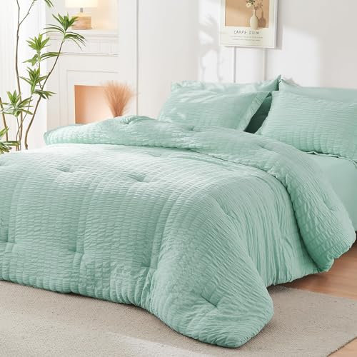 Queen-Bettwäsche-Set, 7-teiliges Bett in einer Tasche