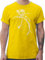 T-Shirt Herren - Bekleidung Radsport - Fahrrad Rennrad - M - Gelb - Tshirt für Mann Shirt Cycle t Shirts männer fahrradgeschenke Kurzarm Fahrrad- t-schirt Radfahrer Geschenk t-Shirts Bike Fun