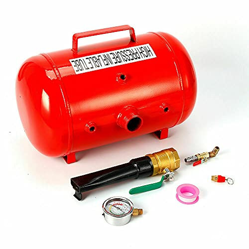 WindWilder Reifenbefüller 20L Reifenfüllkannone Reifenschockfüller Booster PKW LKW Reifenbooste Air Booster Luftkanone Montage Befüllhilfe (20L)