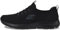 Skechers Summits, Zapatillas Mujer, Black Knit Trim, 39 EU