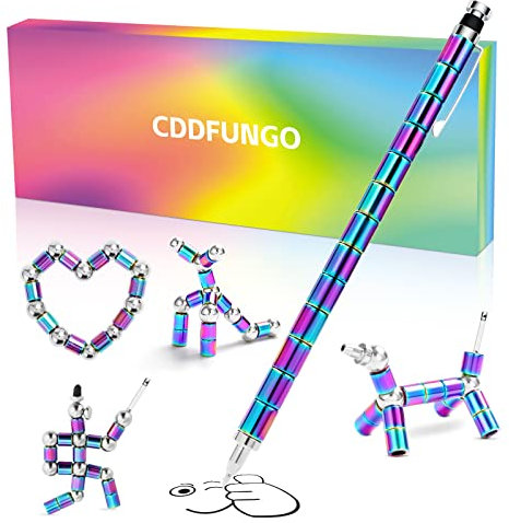 CDDFUNGO Idee Cadeau Fille Stylos Amusants - Cadeaux Anniversaire Original pour Enfant 7 + Ans, Uniques Cadeaux Noël pour Adolescent Filles, Cadeau Rentrée Scolaire Étudiant Pâques Fête des Enfants