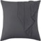 Vielit Sofa Kissenbezug 40x40 Anthrazit Weich Kopfkissenbezug 40x40 2er Set Mikrofaser Kissenbezüge 40x40 Kissenhülle Für Kissen 40x40cm Öko-Zertifikat Resistent Hypoallergen