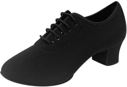 YAZHED Damen Schuhe Frauen Ballroom Tanzschuhe Geschnürt Geschlossene Zehe Latein Salsa Modern Dance Bequem rutschfest Widerstandsfähig Turnschuhe Sport Tanzschuhe Sneaker Sportschuhe
