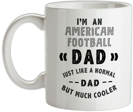 I'm an American Football Dad - 10oz - Ceramic Mug for Coffee/Tea