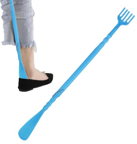 Tuxxjzm Gratte-dos long – Gratte-dos – Chausse-pied pour bottes | Chausse-pied pour soulager les démangeaisons à long manche pour homme et femme