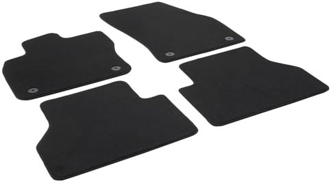 AZUGA Premium Velours Fußmatten passend für VW Caddy ab 11/2020/für Ford Tourneo Connect ab 5/2022 AZ14000203