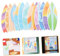 Abaodam Surfbrett-schwimm-wandkunst 60 Stück Hawaii-aufkleber Klassenzimmer-dekoration Für Jungen Und Mädchen