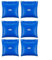 Lot de 6 poids de bâche de piscine avec crochets pour couverture de piscine hors sol en PVC pour une protection hivernale sûre (30 x 25 cm)