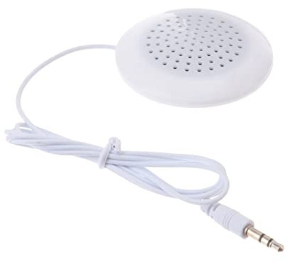 Tofficu Mini Enceintes Filaires Enceinte Stéréo Portable Mini Haut-Parleur pour Oreiller Et Minces pour Dormir Haut-Parleur De Sommeil