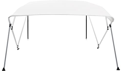 Emmtore Toldo Bimini de 4 Arcos Blanco 243x196x137 cm